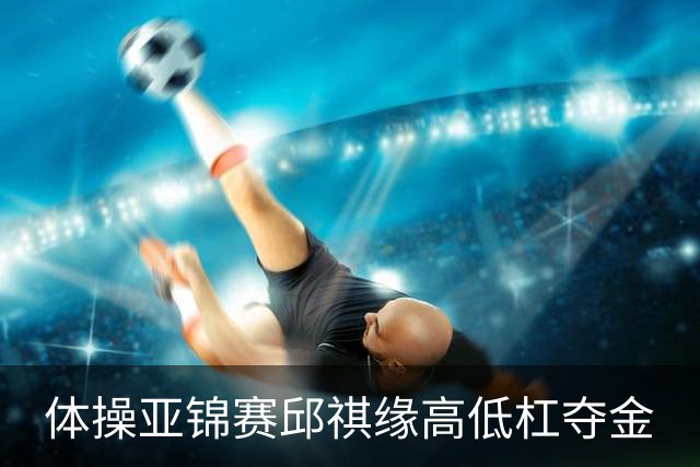 体操亚锦赛邱祺缘高低杠夺金